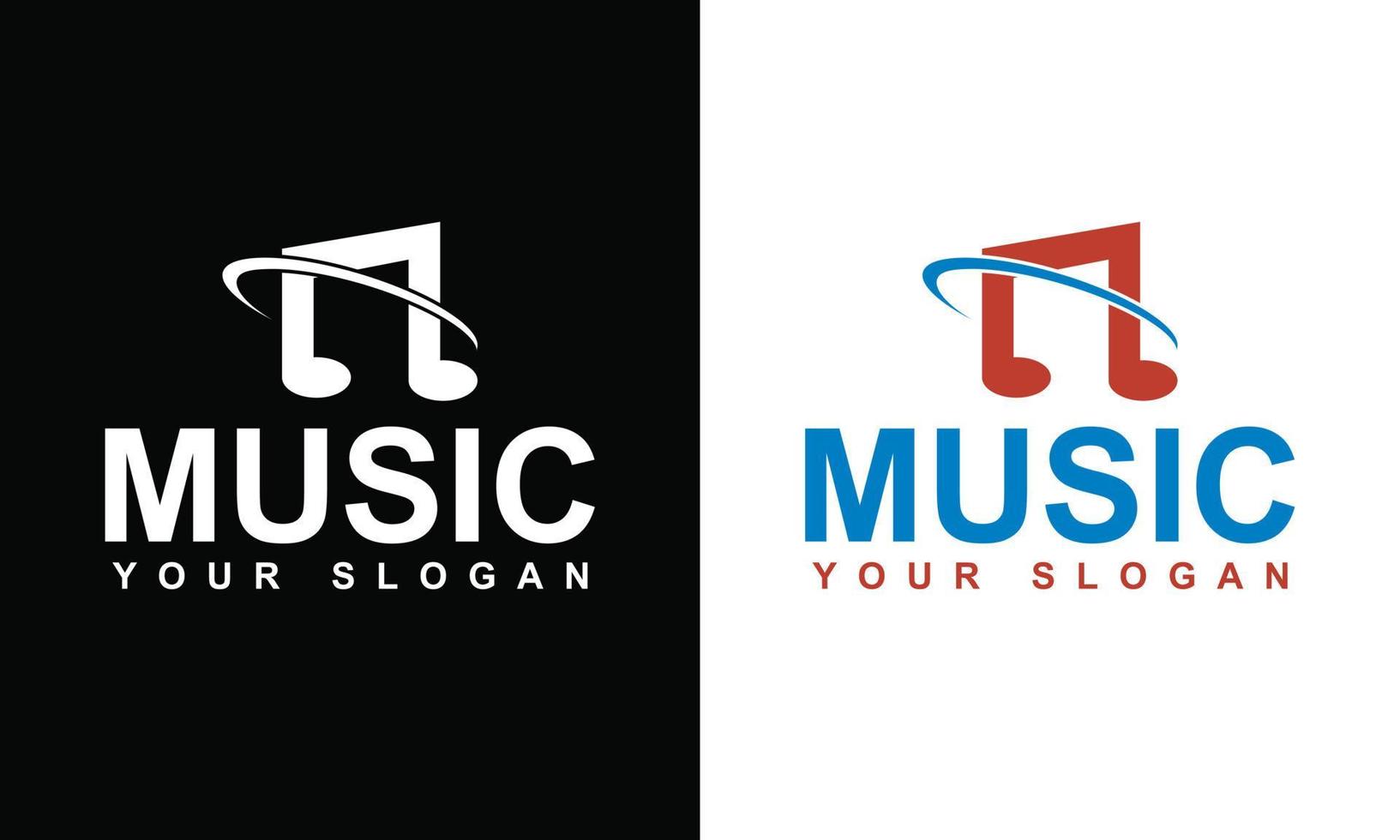 música logo, audio icono, interpolación logo, audio recodificación logo, vector