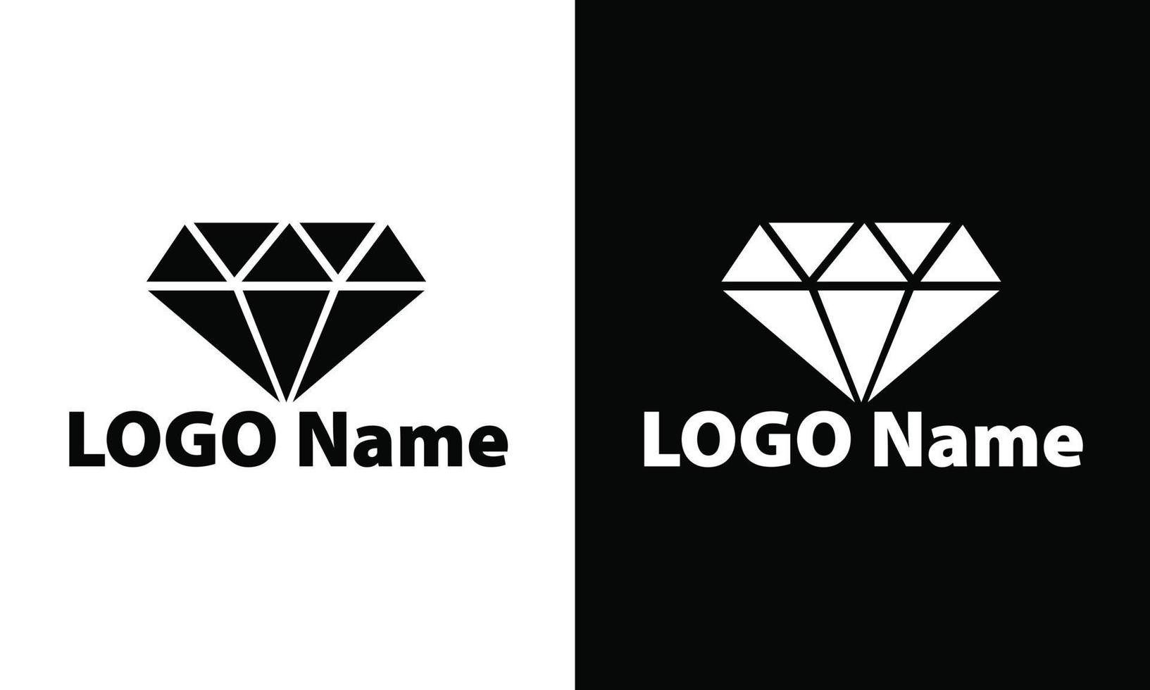 dimond logo, dimond icon, black diomod, dimond logo vector set,