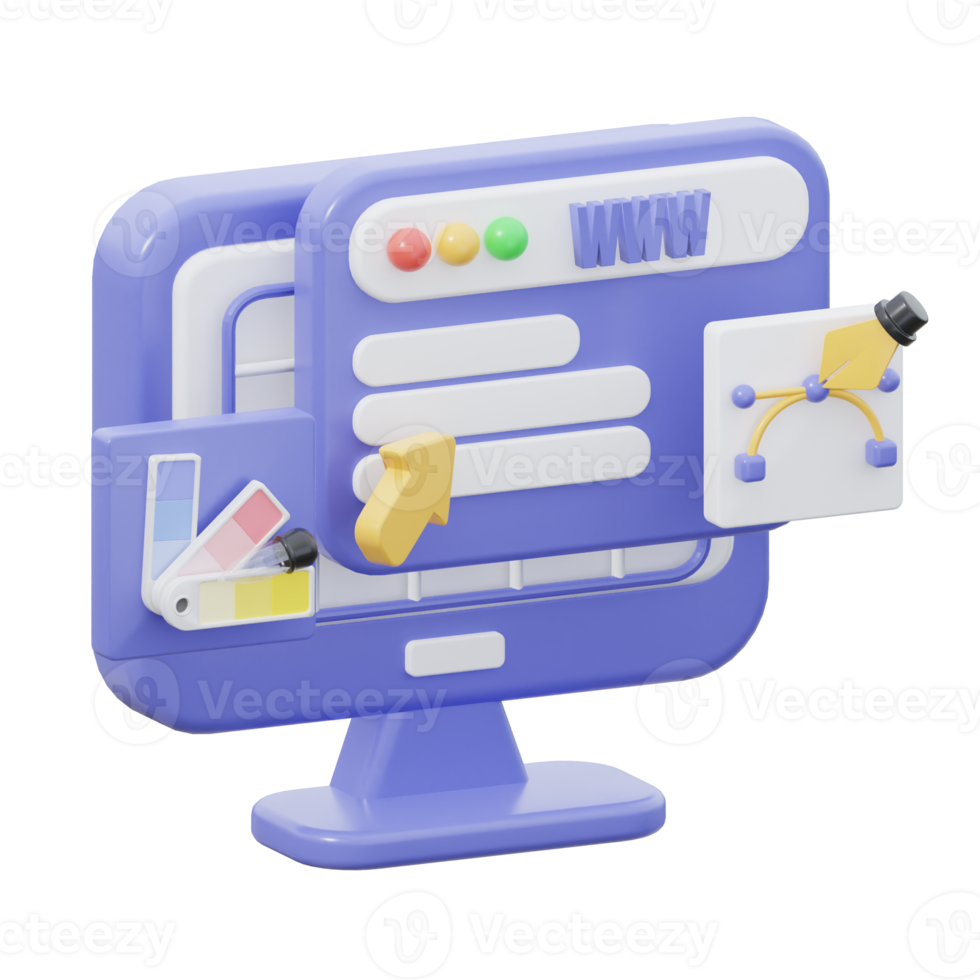 3d UI Design png