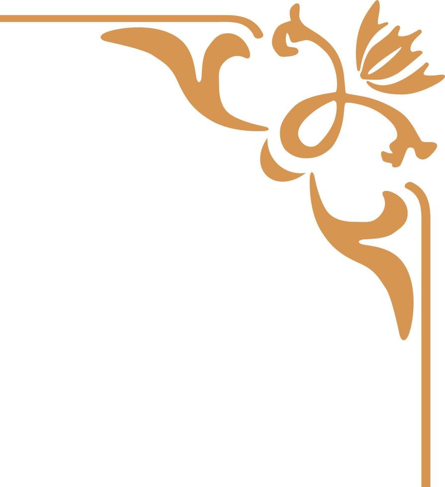 Luxury Corner Frame 21187603 Vector Art at Vecteezy