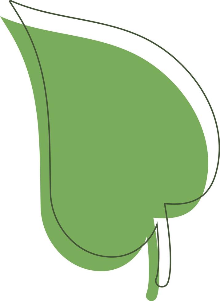Tropical Leaf Shape vector