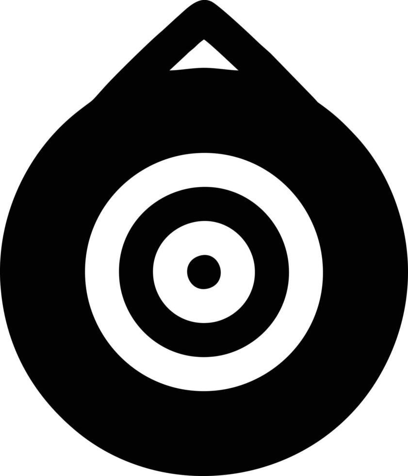 Target focus icon symbol design image, illustration of the success goal icon concept. EPS 10 vector