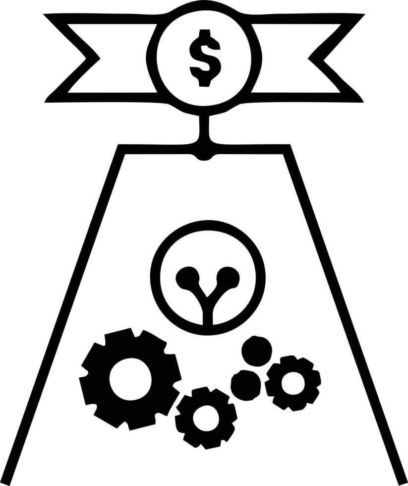 Target focus icon symbol design image, illustration of the success goal icon concept. EPS 10 vector