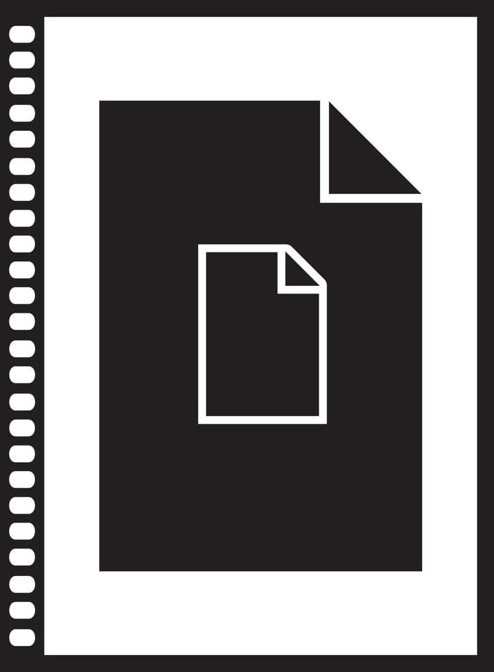 New polder symbol icon design, digital technology web electronic data file storage vector