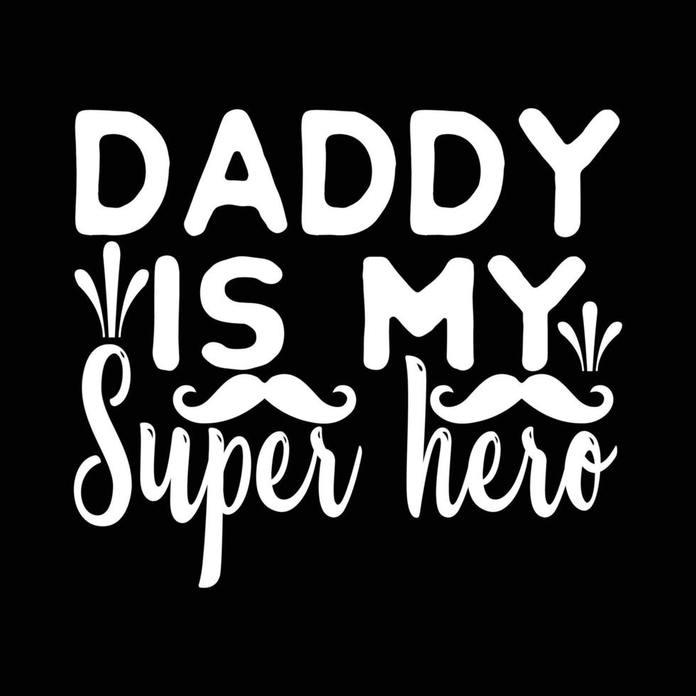 Dad Typography T-Shirt Design Free Vector