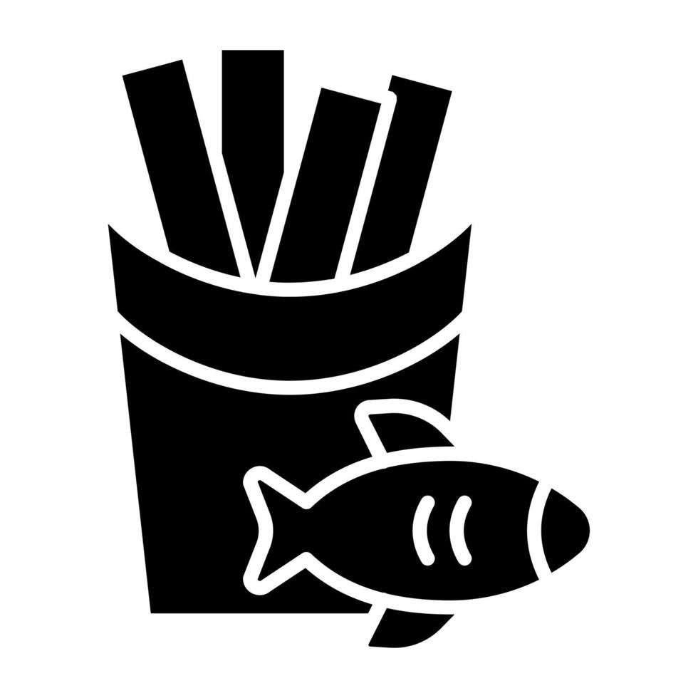 10581 - Fish And Chips.eps vector