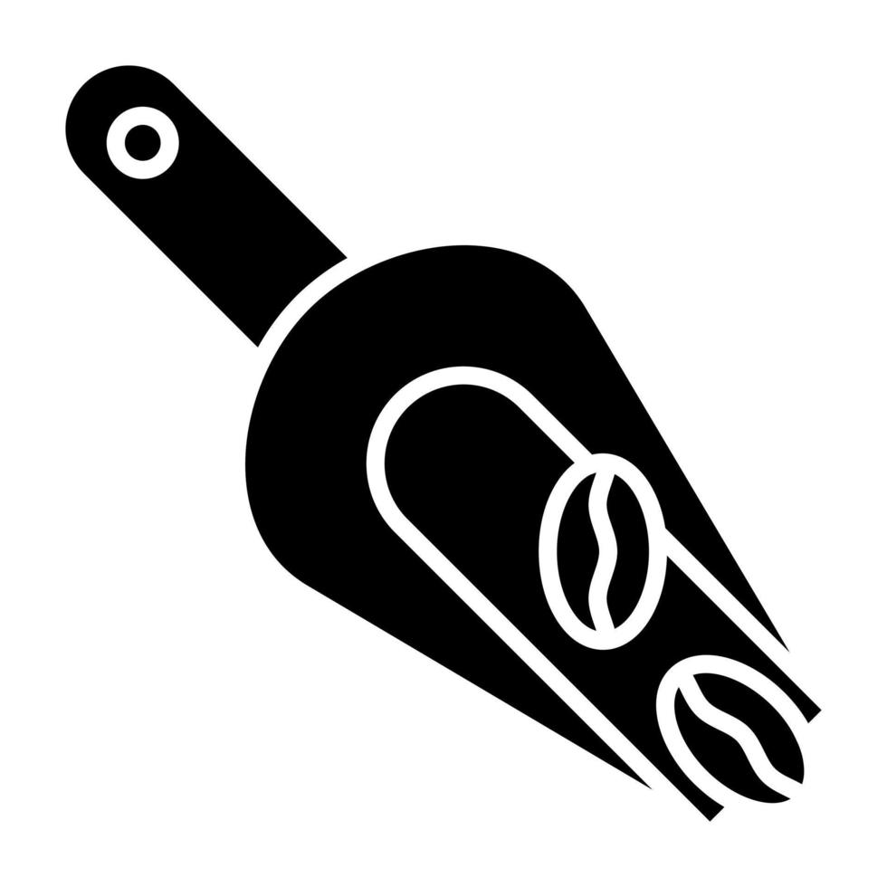 10543 - Coffee Scoop.eps vector