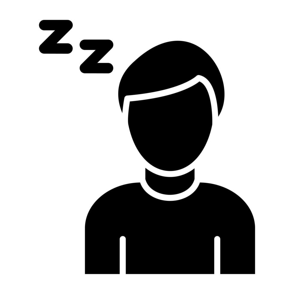 Lazy Icon Style vector