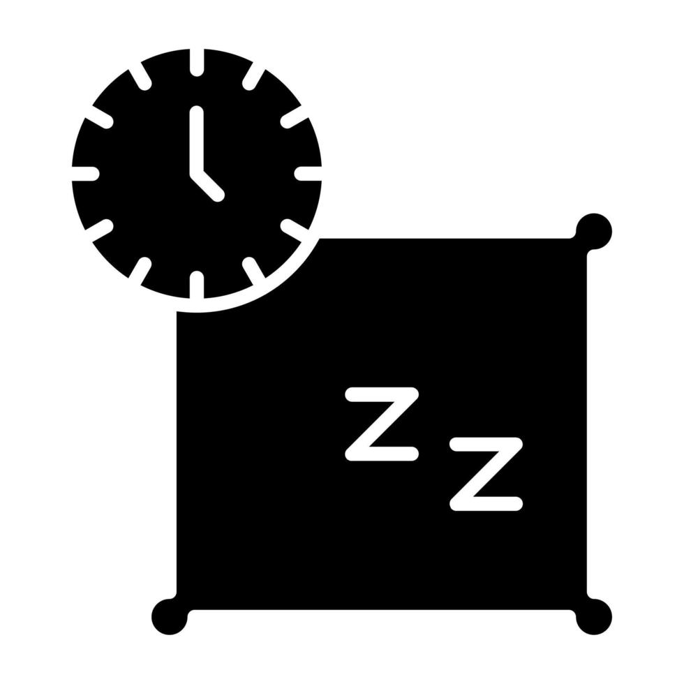 Nap Icon Style vector