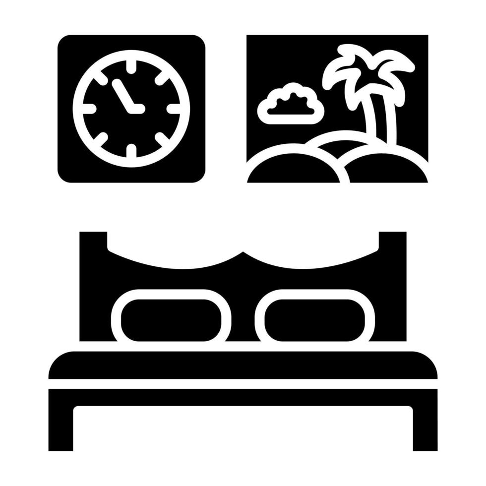 11165 - Bedroom.eps vector