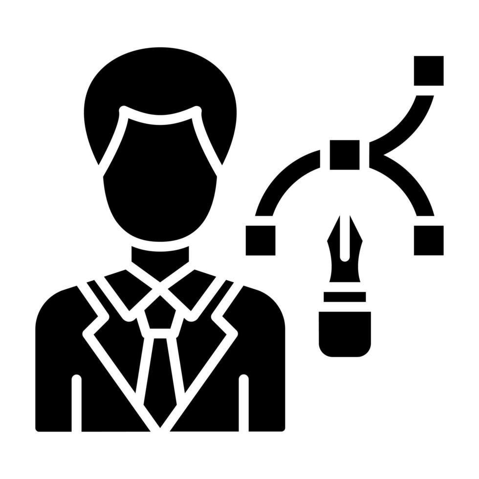 11070 - Designer Male.eps vector