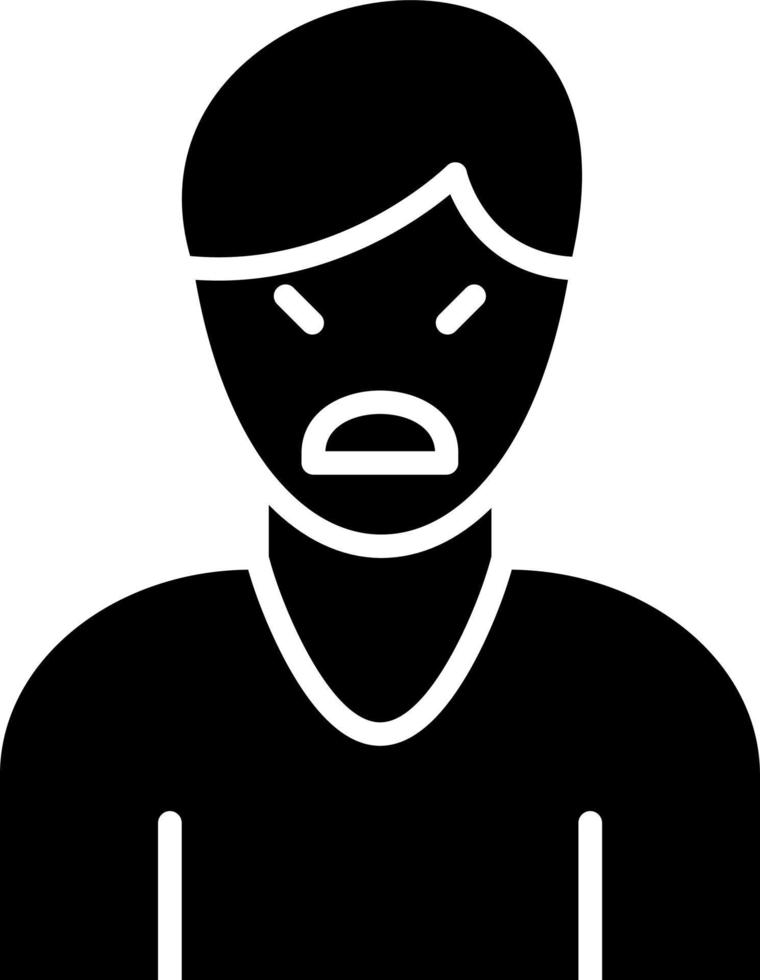 Passive Aggressive Personality Disorder Icon Style vector