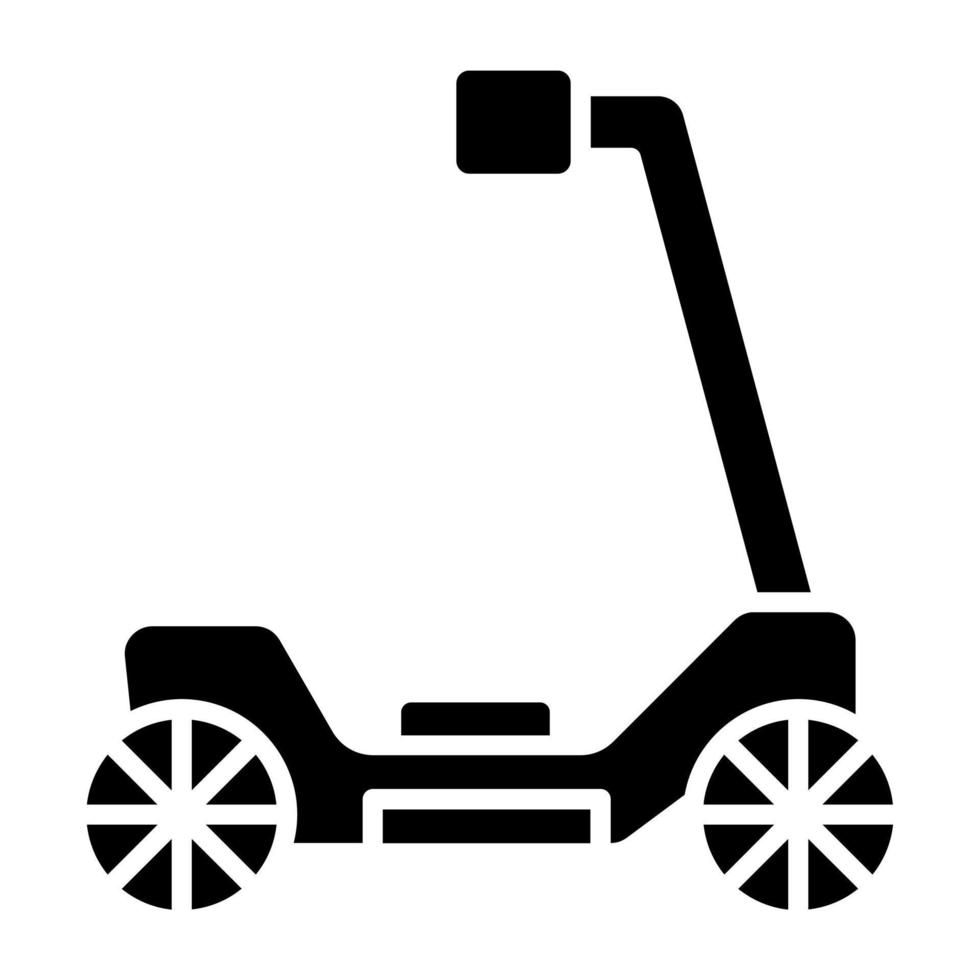 Micromobility Icon Style vector