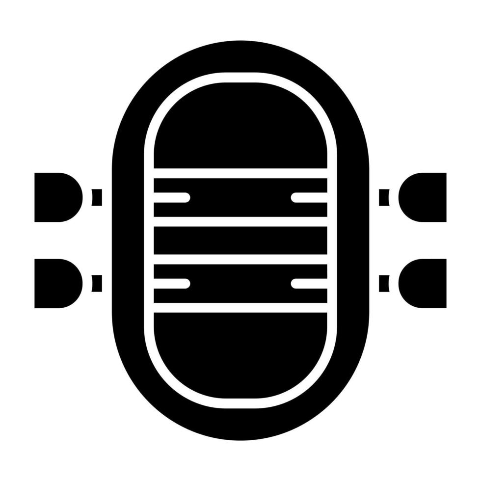 Rafting Icon Style vector