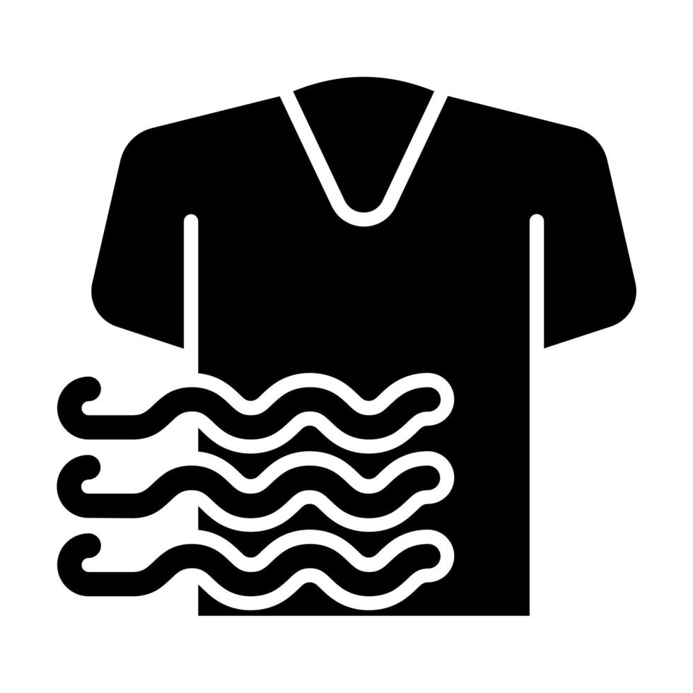 Air Drying Icon Style vector