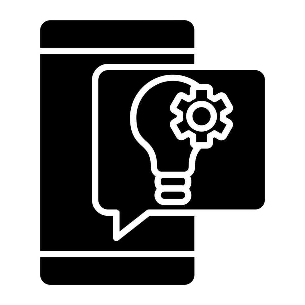 Feature Requests Icon Style vector