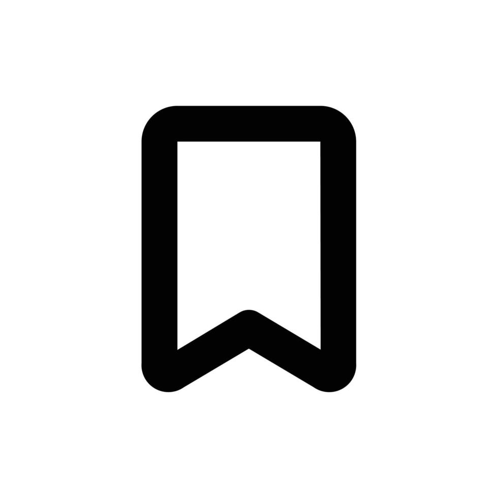 marcador lleno icono en transparente fondo, básico aplicación y web ui negrita línea icono, eps10 vector