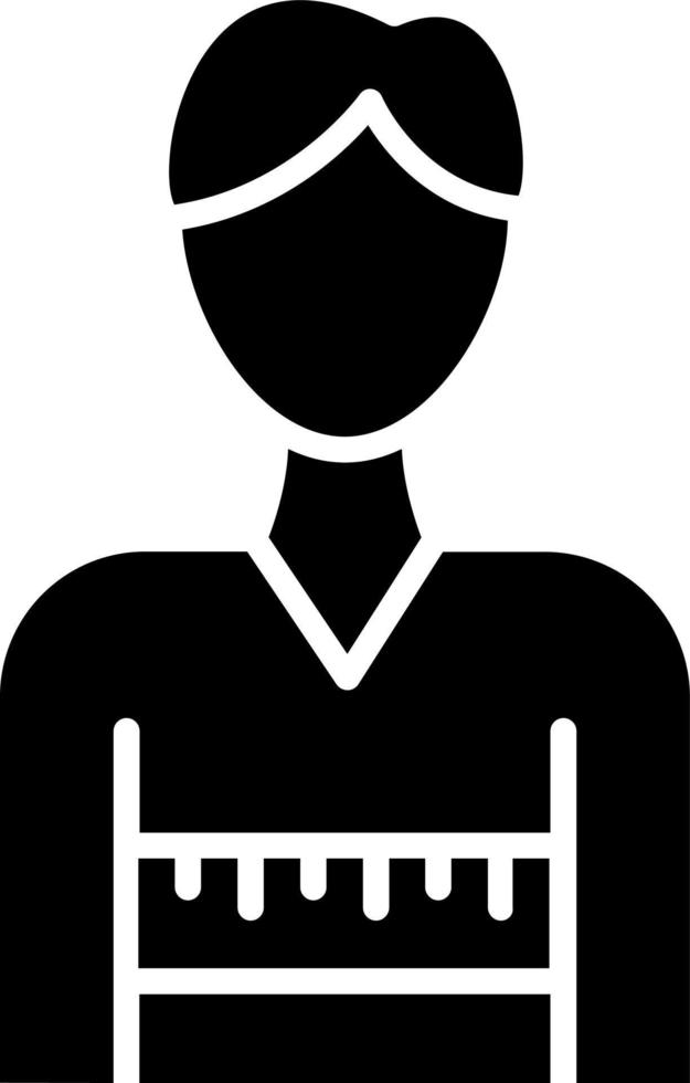Body Mass Index Icon Style vector