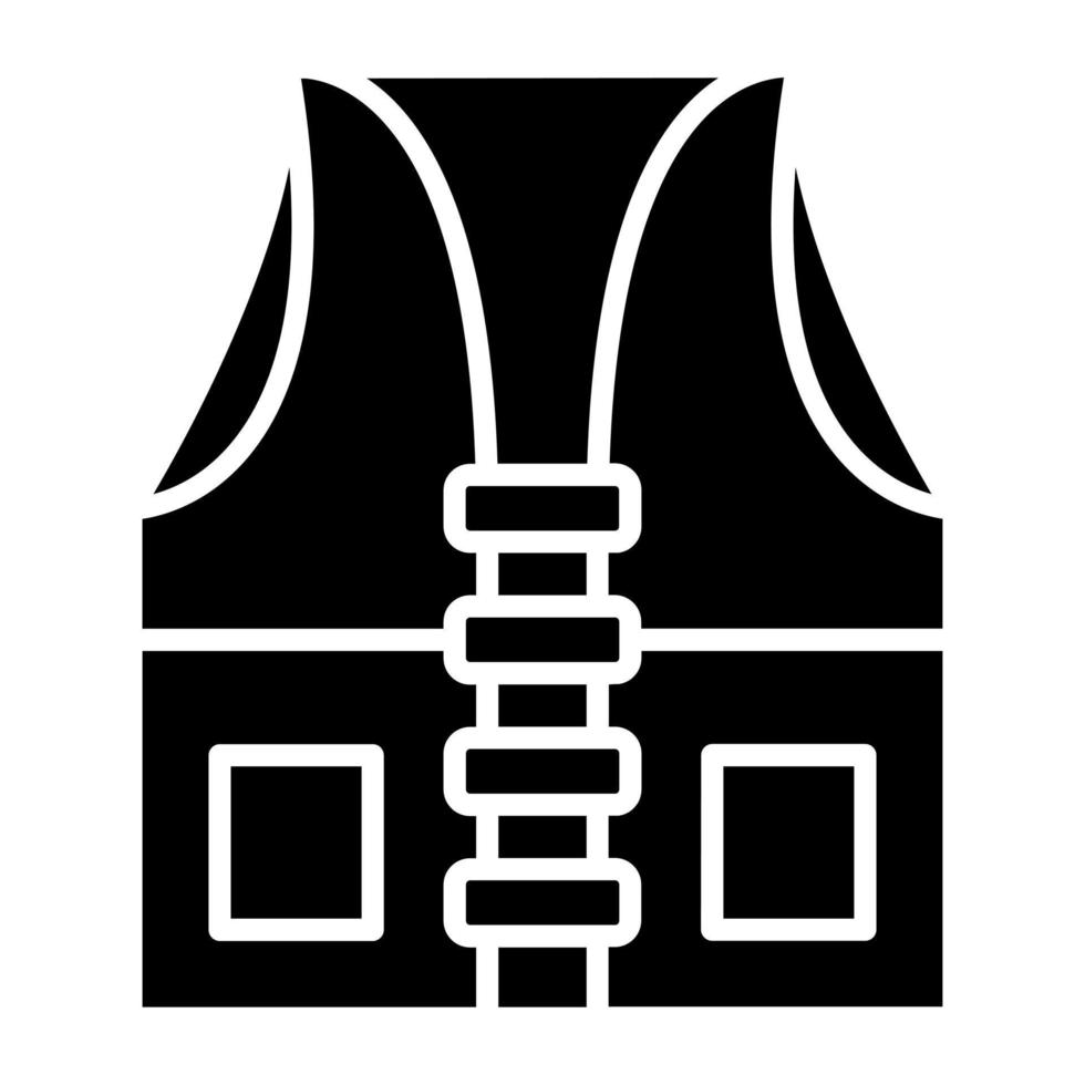 Life Vest Icon Style vector