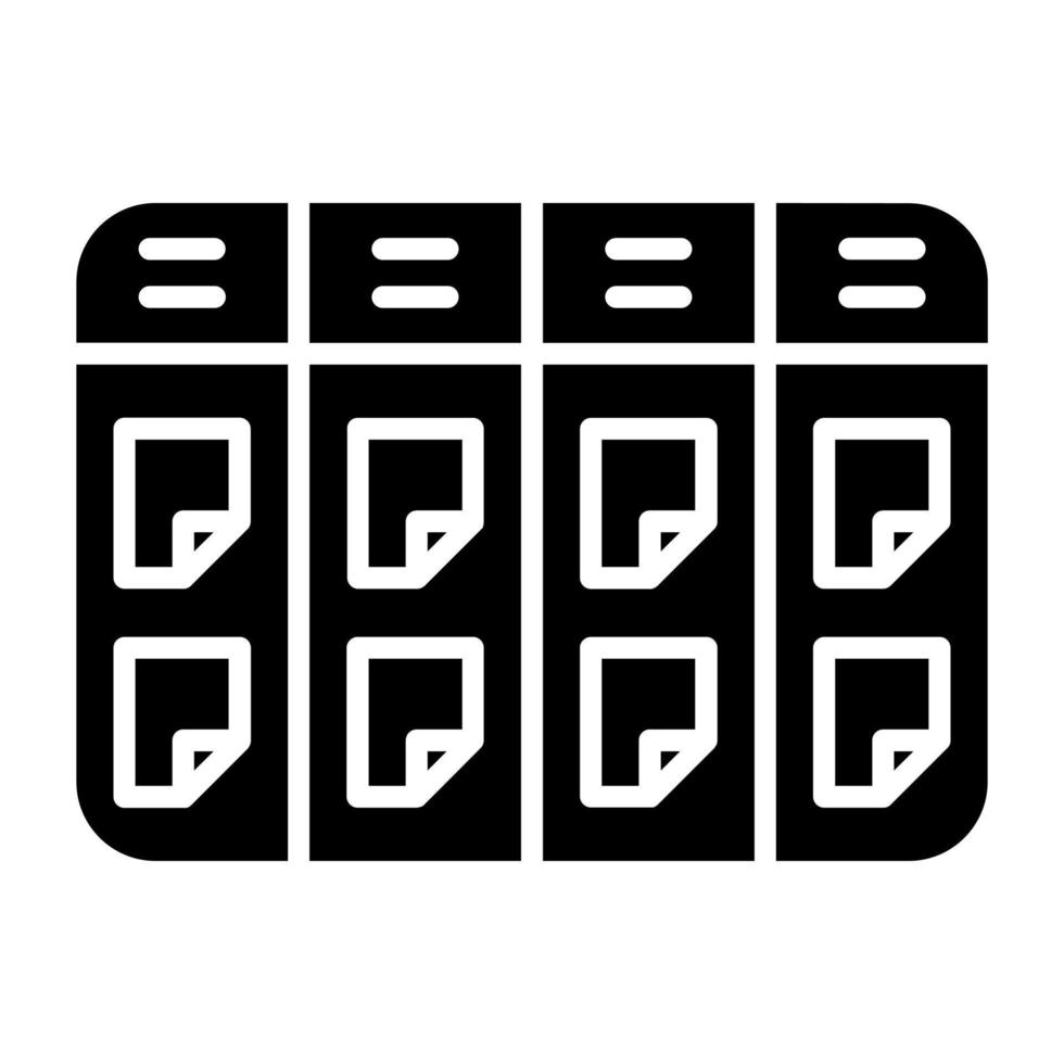 Kanban Icon Style vector