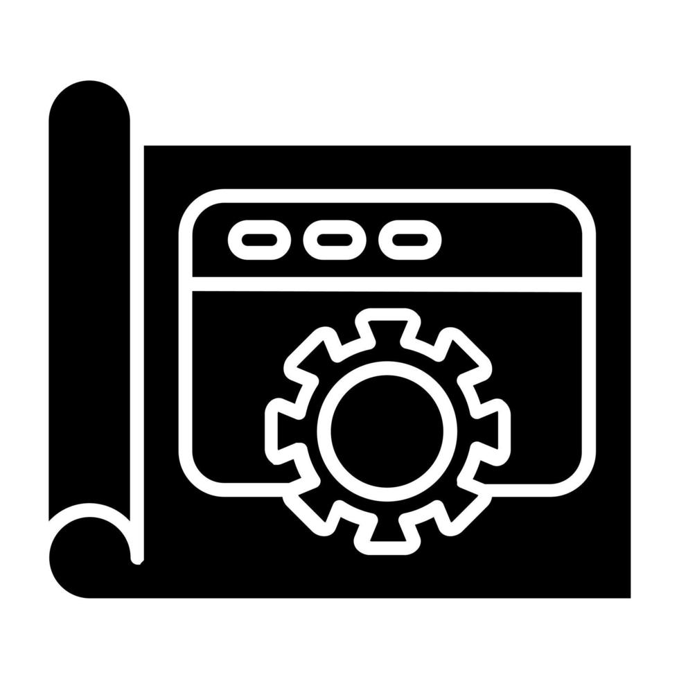 Plan Icon Style vector