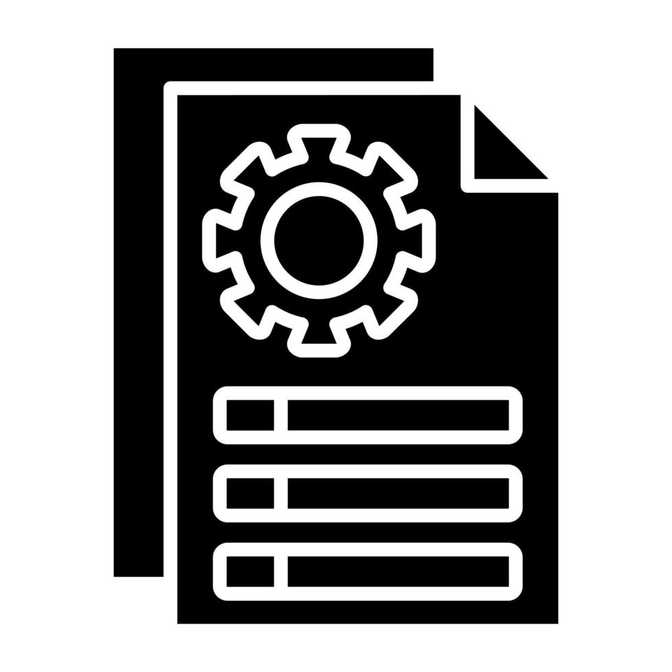 Documentation Icon Style 21190450 Vector Art at Vecteezy