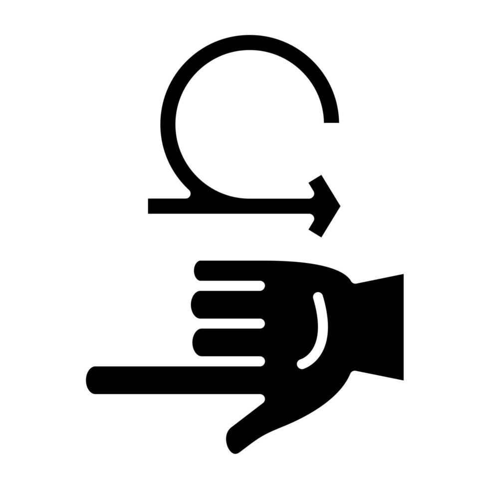Iteraction Icon Style vector