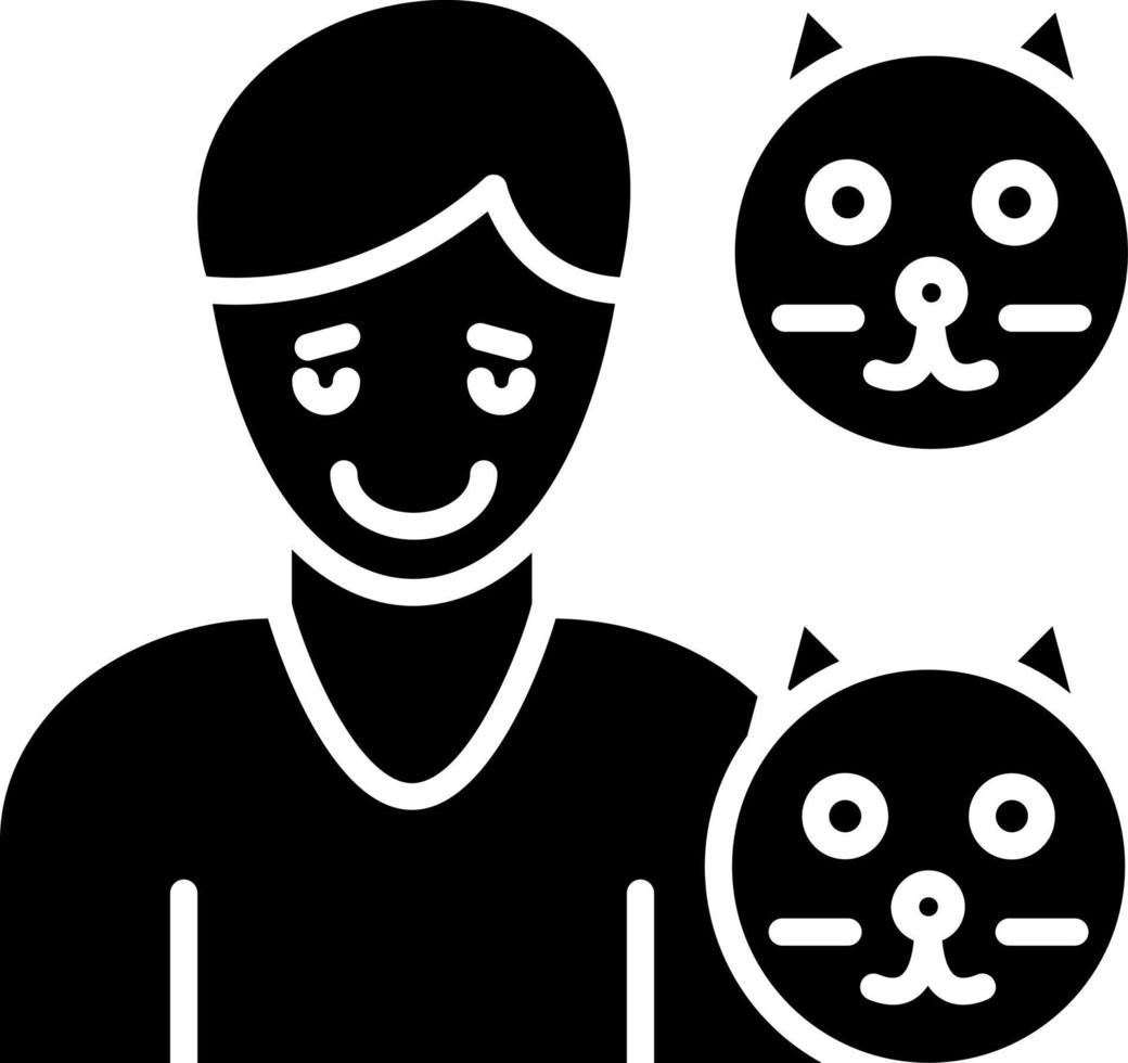 Animal Hoarding Icon Style vector
