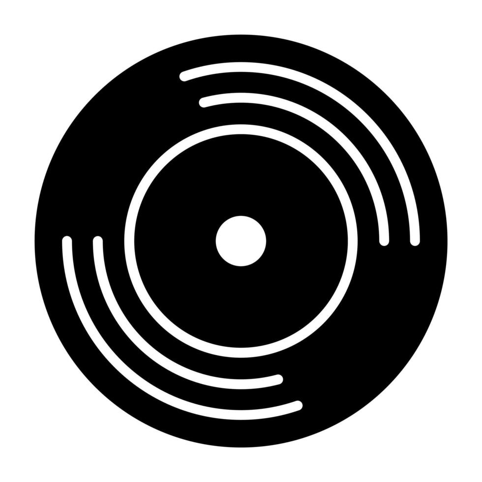 vinilo icono estilo vector