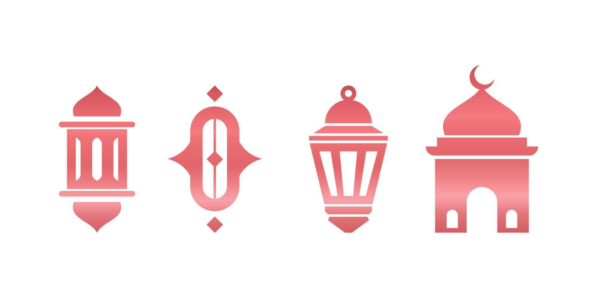 islamic elements,ramadan,fasting Eid vector decoration