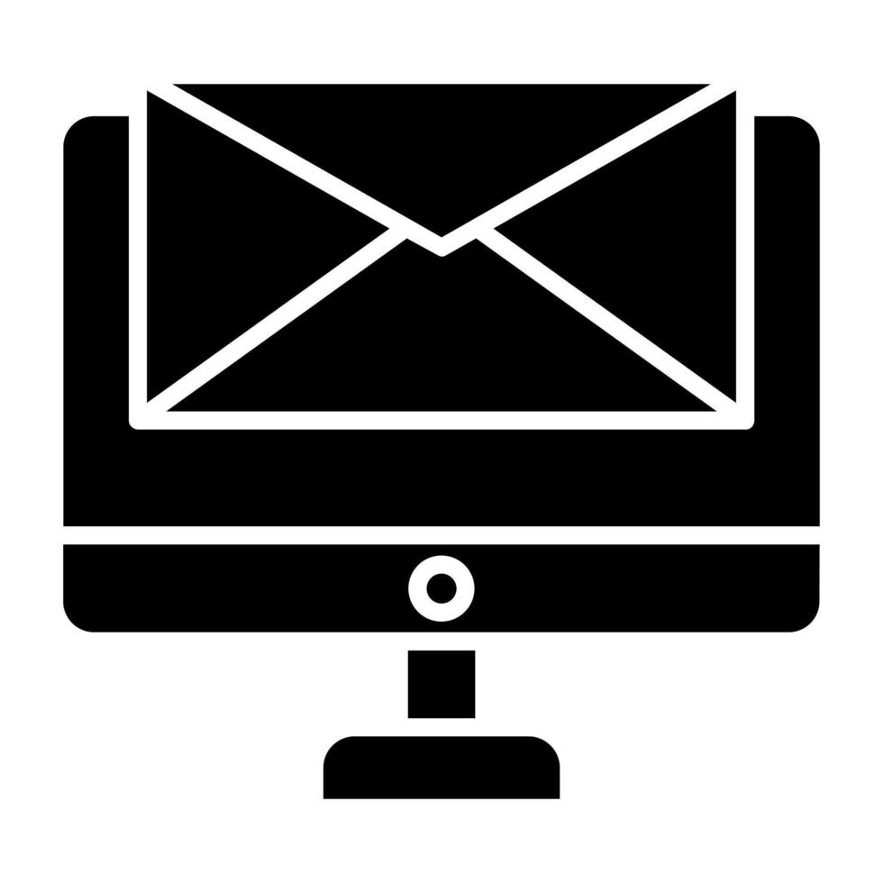 Email Marketing Icon Style vector