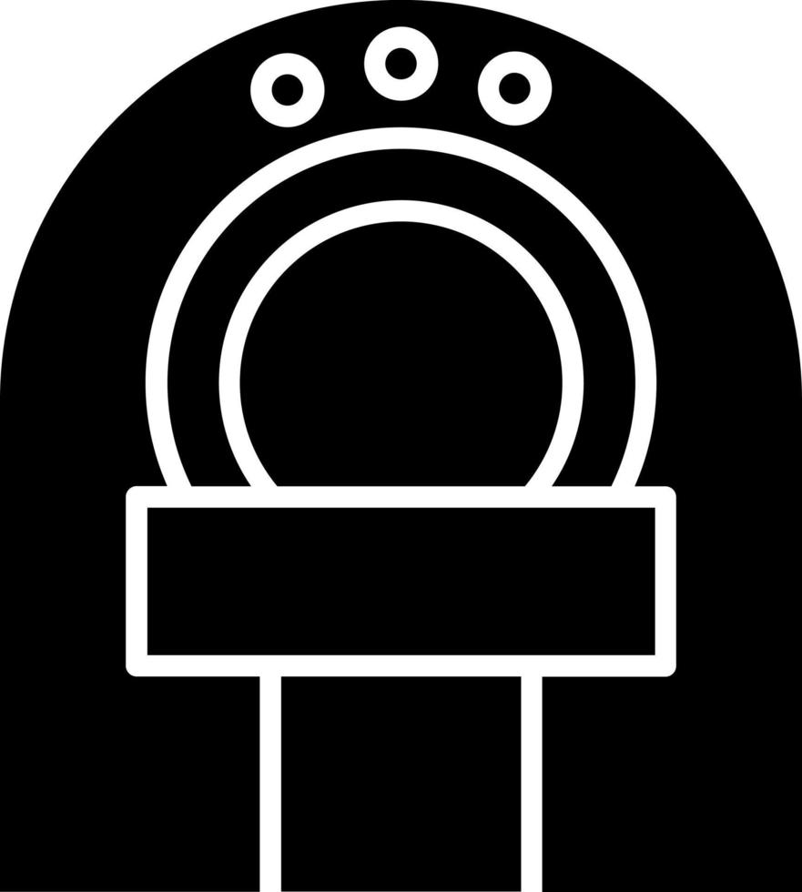 CT Scan Icon Style vector