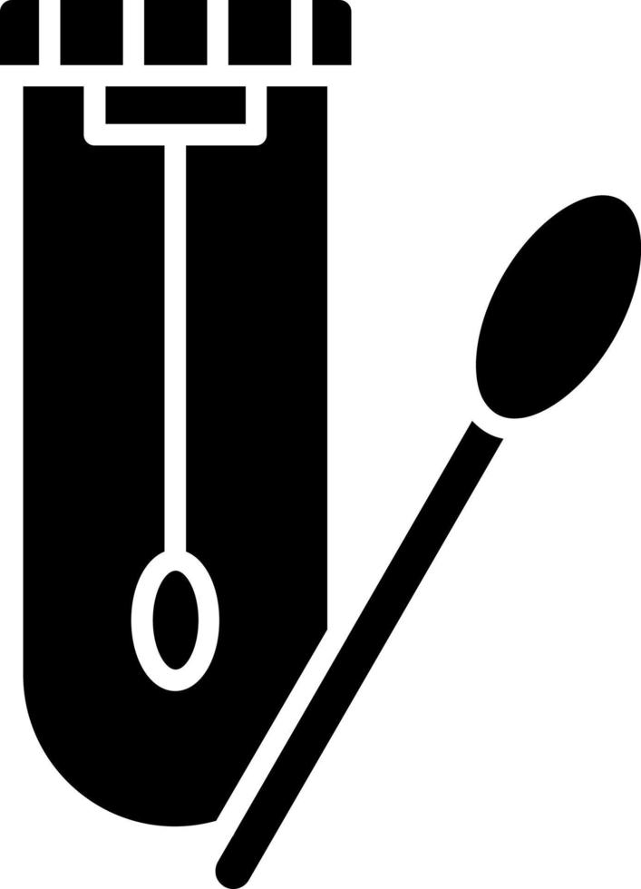 Swab Test Icon Style vector