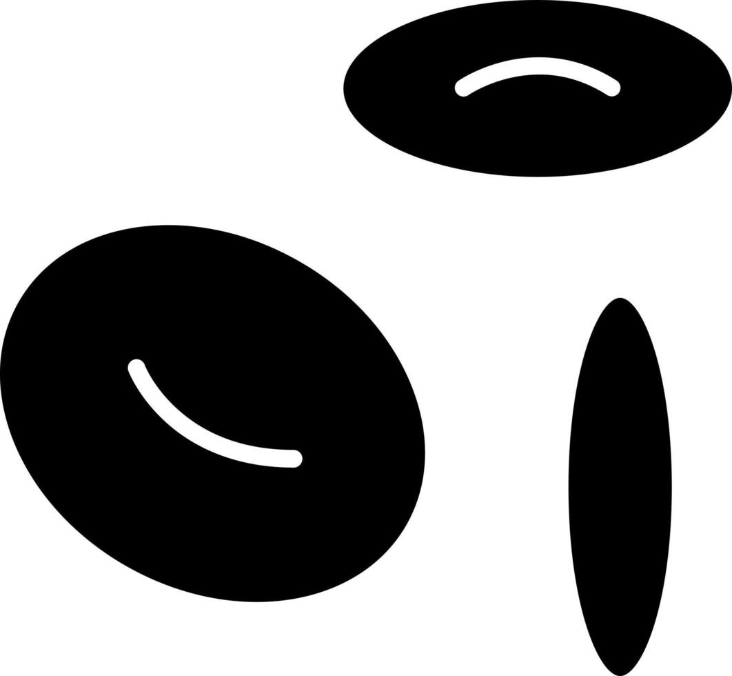 Blood Cells Icon Style vector