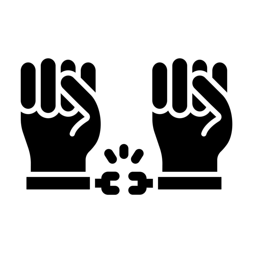 Freedom Icon Style vector
