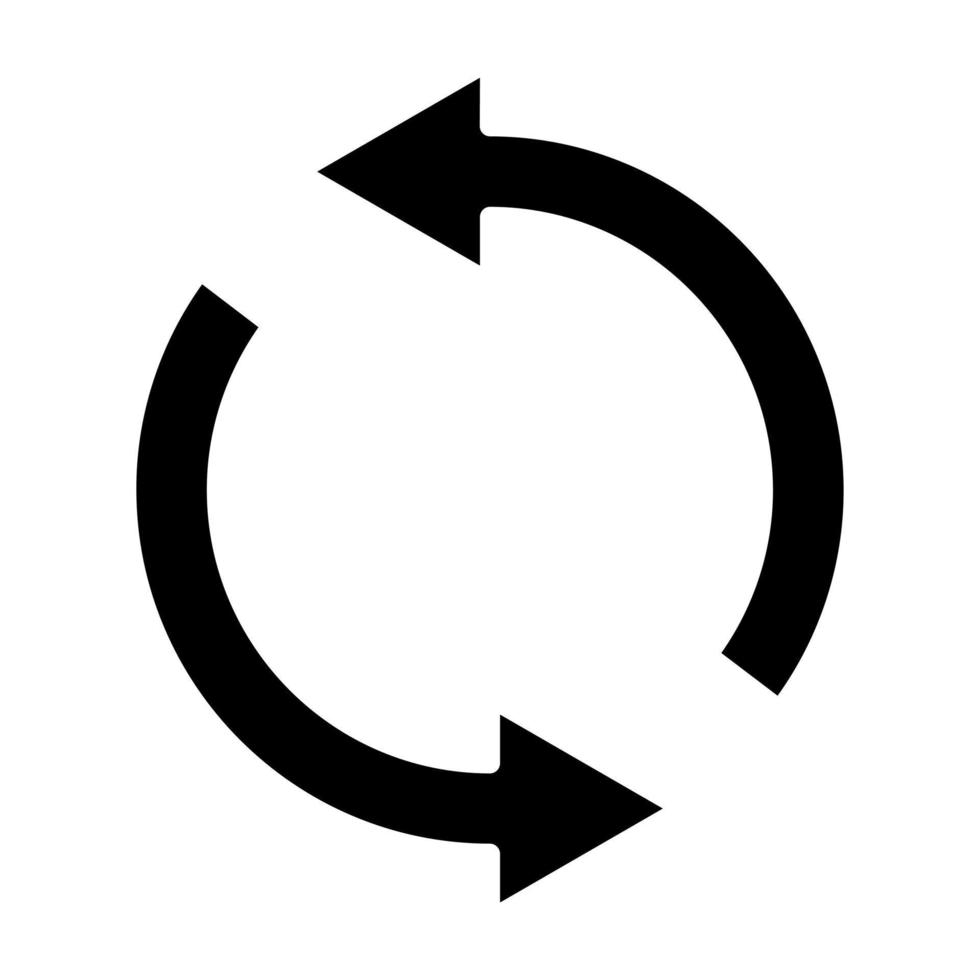 Open Loop Icon Style vector