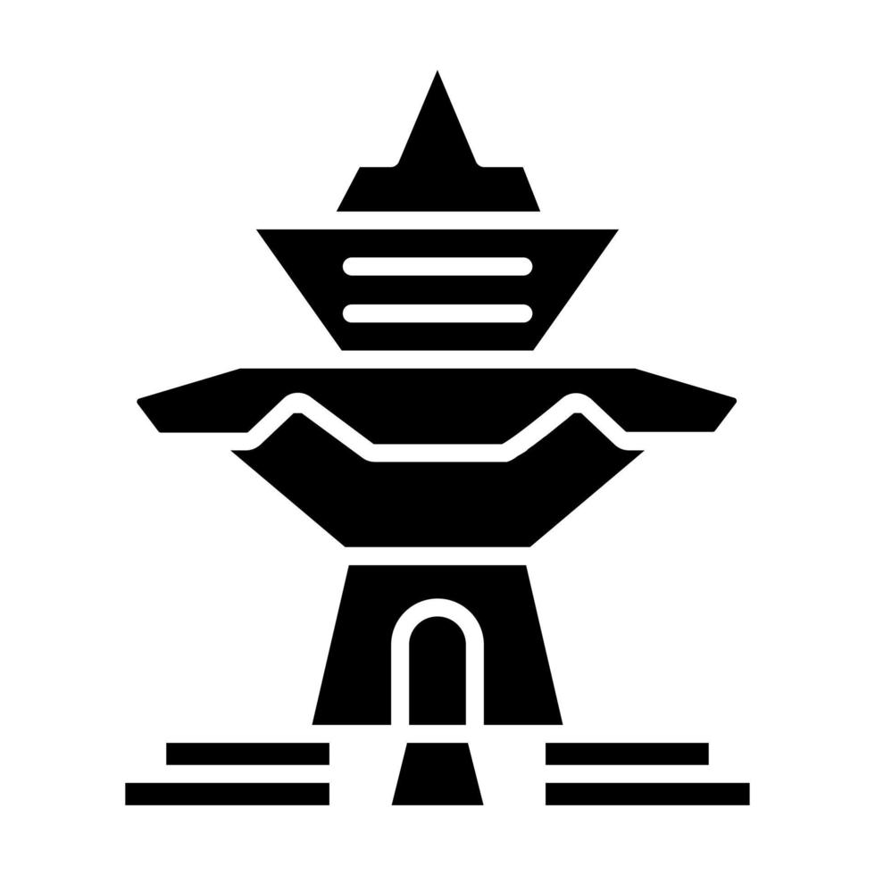 taipei icono estilo vector