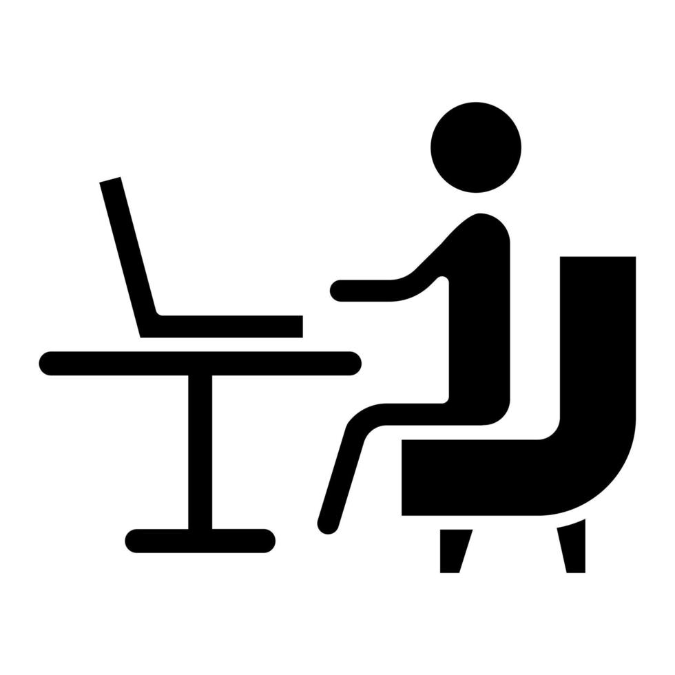 Working on Couch Icon Style vector