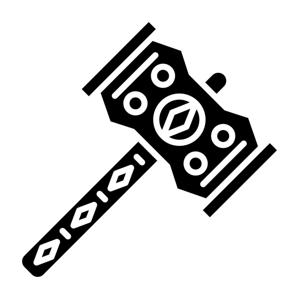 Hammer Icon Style vector