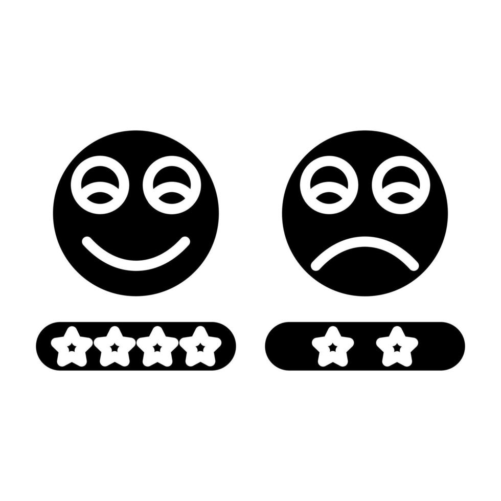 Satisfaction Level Icon Style vector