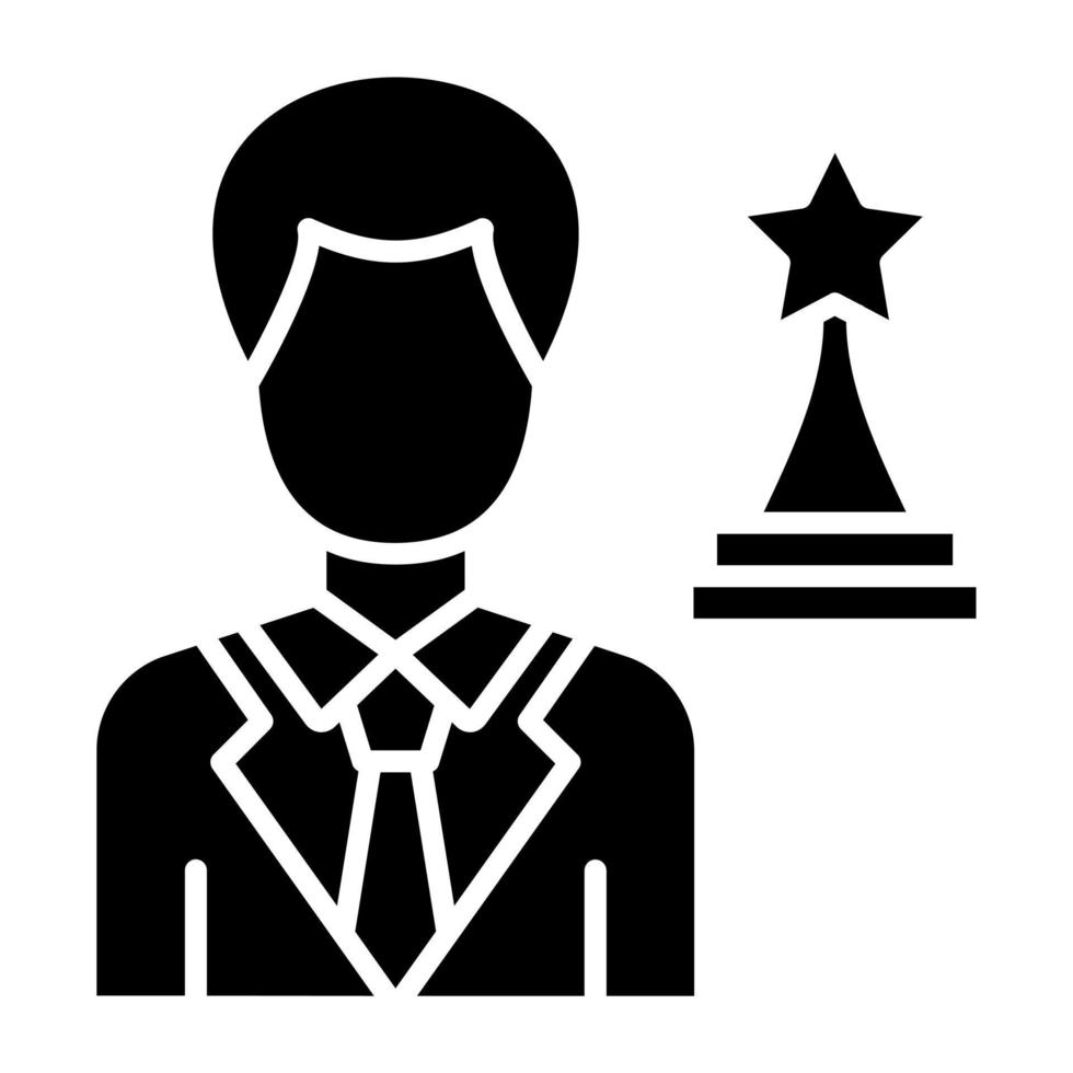 Actor Icon Style vector