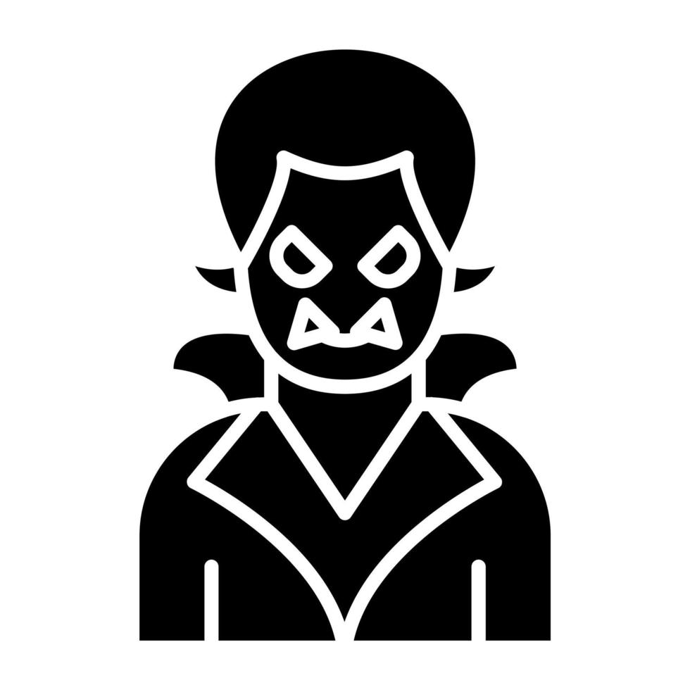 Dracula Icon Style vector