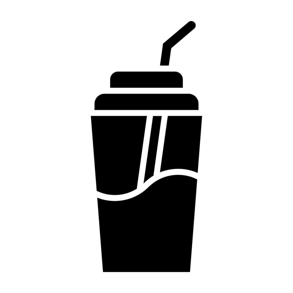 Soft Drink Icon Style vector