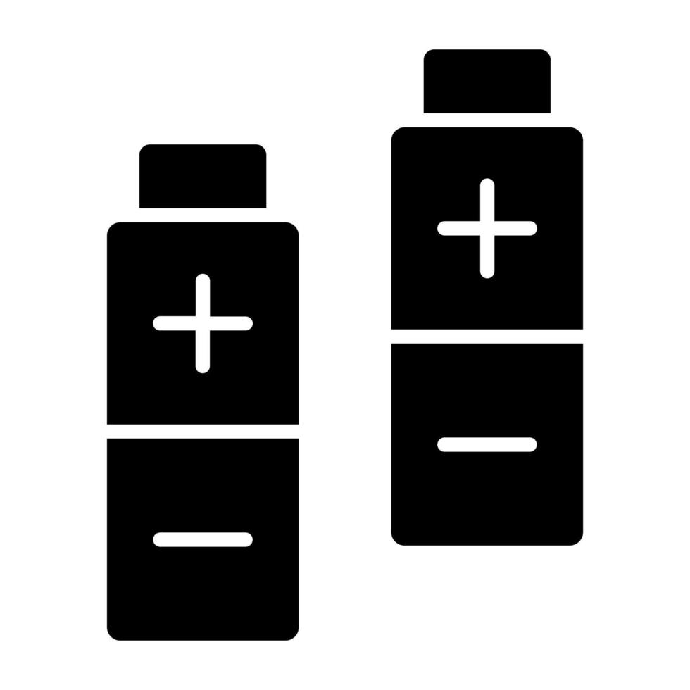 Extra Batteries Icon Style vector