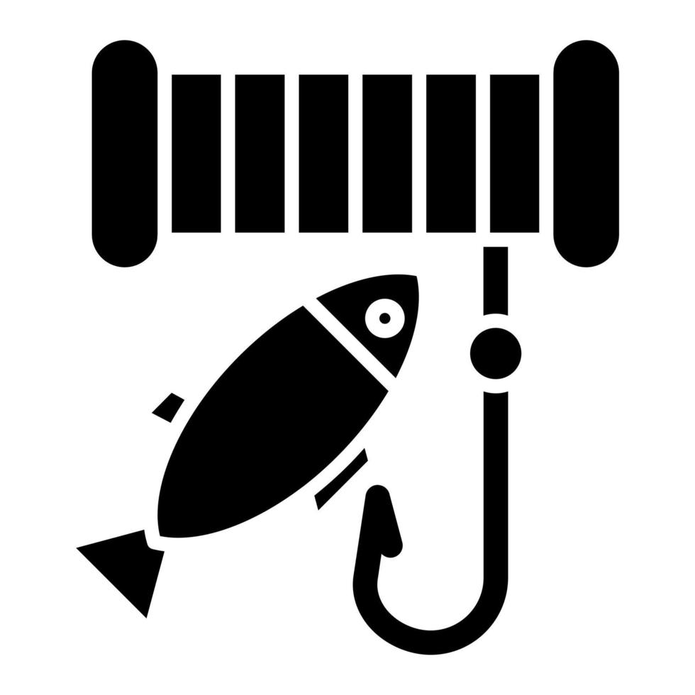 Fishing Icon Style vector