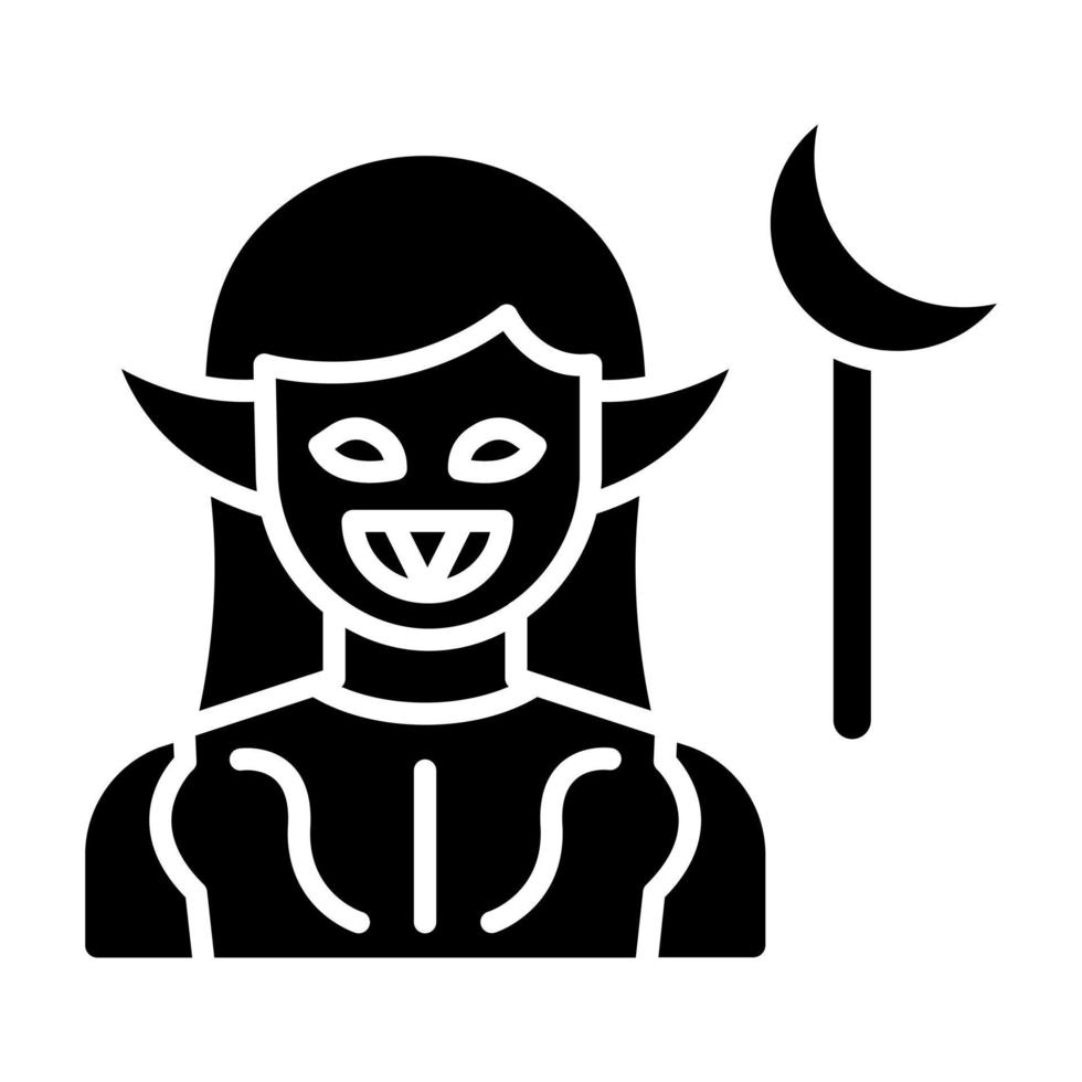 10265 - Dark Elf.eps vector