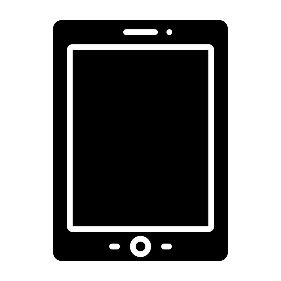 Tablet Icon Style vector