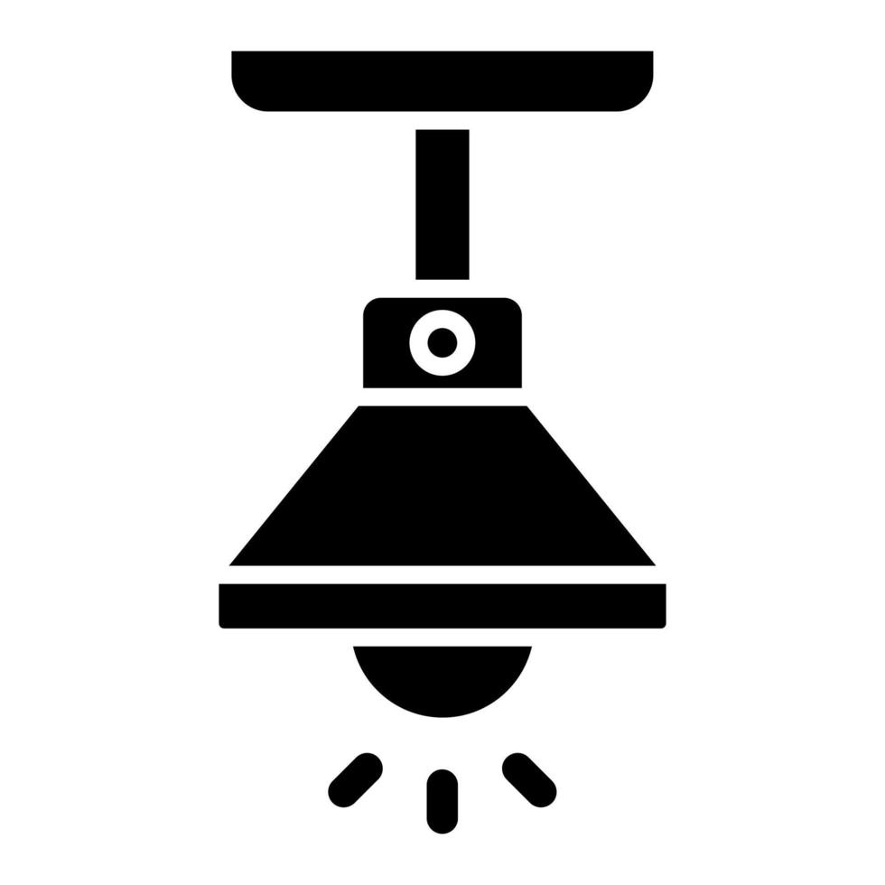 Pendant Light Icon Style vector