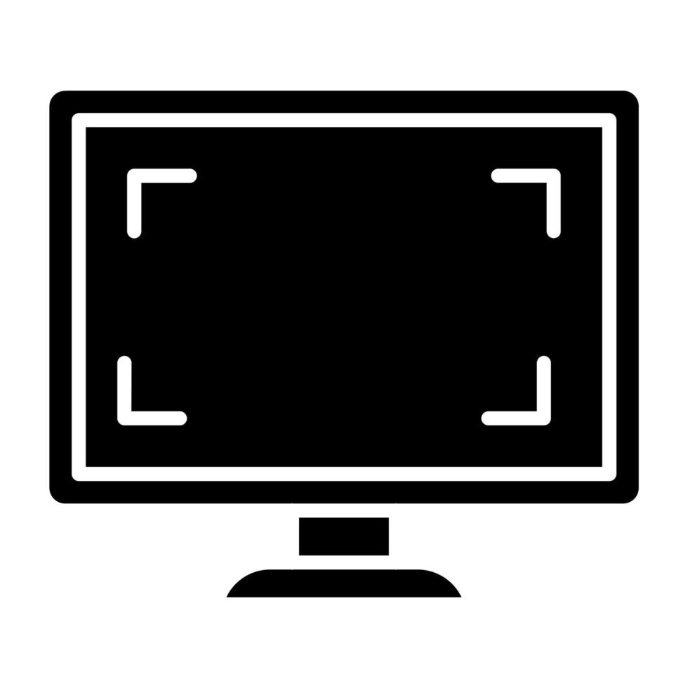 Display Icon Style vector