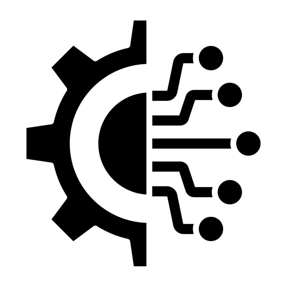 Technology Icon Style vector